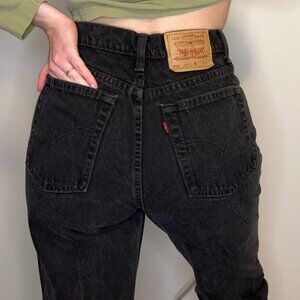 Levi's 512 Slim Fit Black Jeans